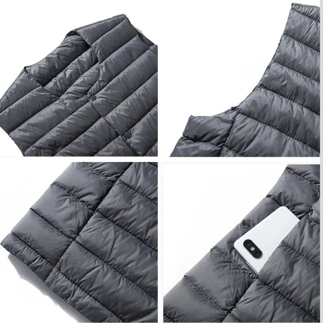 Chaleco ligero de plumas para hombre - Laurent