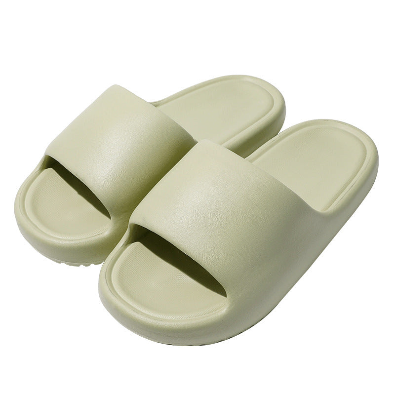 Chanclas acolchadas tipo nube con suela acanalada