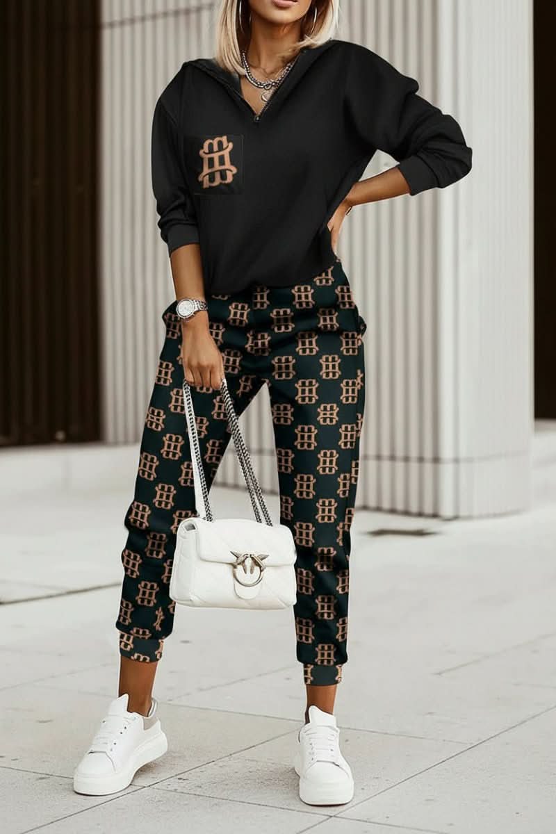 Conjunto deportivo casual chic para mujer - Cómodo y elegante