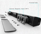 Altavoz de barra de sonido Bluetooth inalámbrico unisex con FM y USB