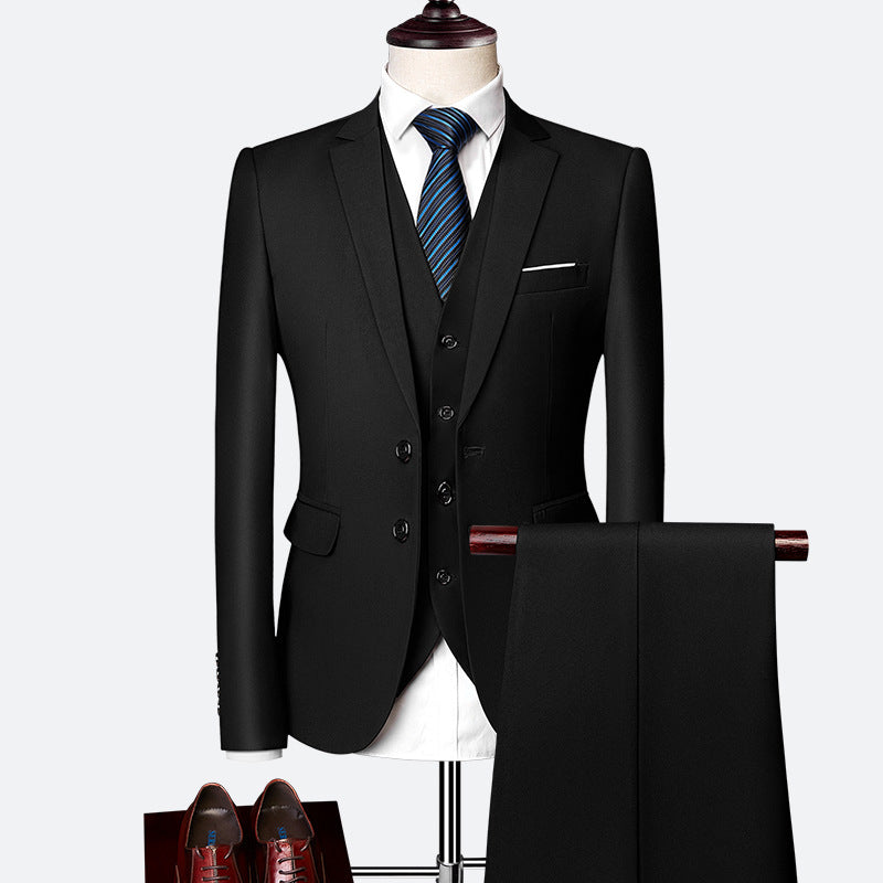 Traje de tres piezas para hombre - Ropa formal clásica para eventos