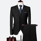 Traje de tres piezas para hombre - Ropa formal clásica para eventos