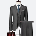 Traje de tres piezas para hombre - Ropa formal clásica para eventos
