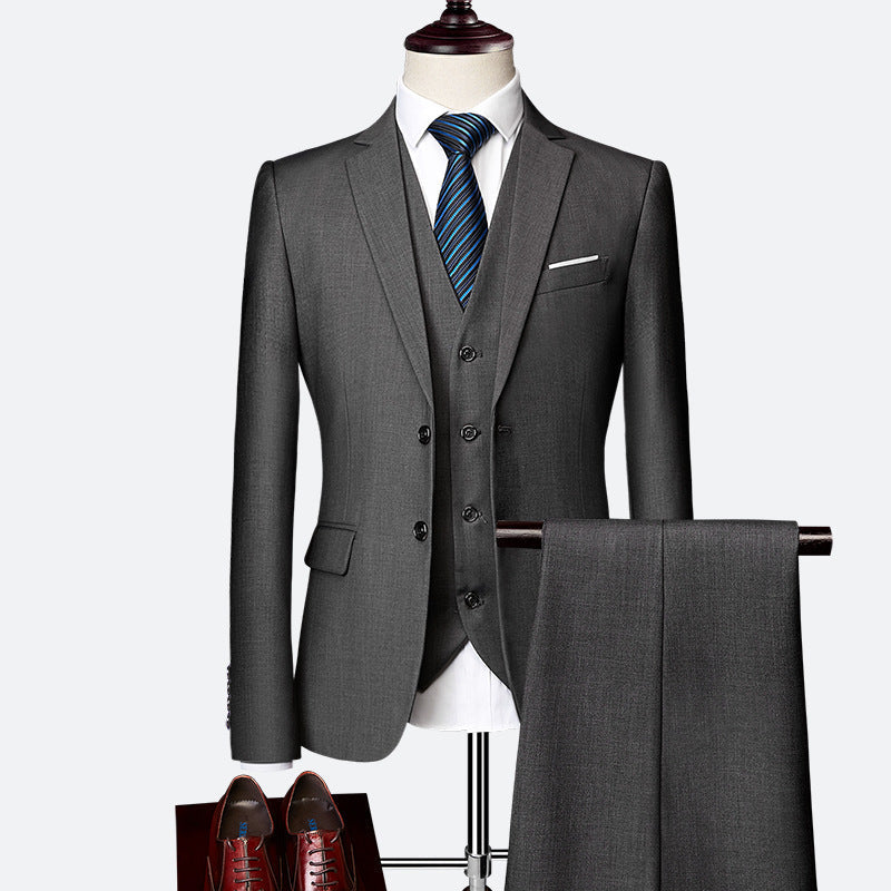 Traje de tres piezas para hombre - Ropa formal clásica para eventos