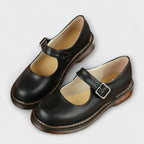 Zapatos clásicos Mary Jane para mujer con hebilla ajustable