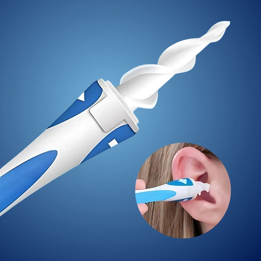 ClearEar | Limpiador de cera de oído de silicona – Seguro – No invasivo – Flexible para la higiene del oído – Comodidad 