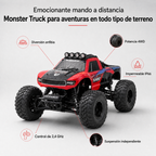 Coche monstruo anfibio teledirigido para aventuras todoterreno