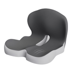 Cojín de asiento | Cojín de asiento ergonómico de espuma viscoelástica | Alivio de presión y antideslizante | ErgoComfor
