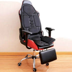Cojín de masaje calefactado de 8 modos para silla, espalda, cuello y relajación de todo el cuerpo – Perfecto para coche 