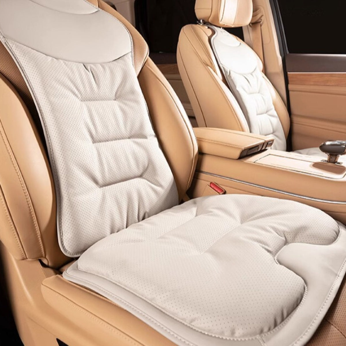 Cojín ergonómico para asiento de coche con soporte lumbar