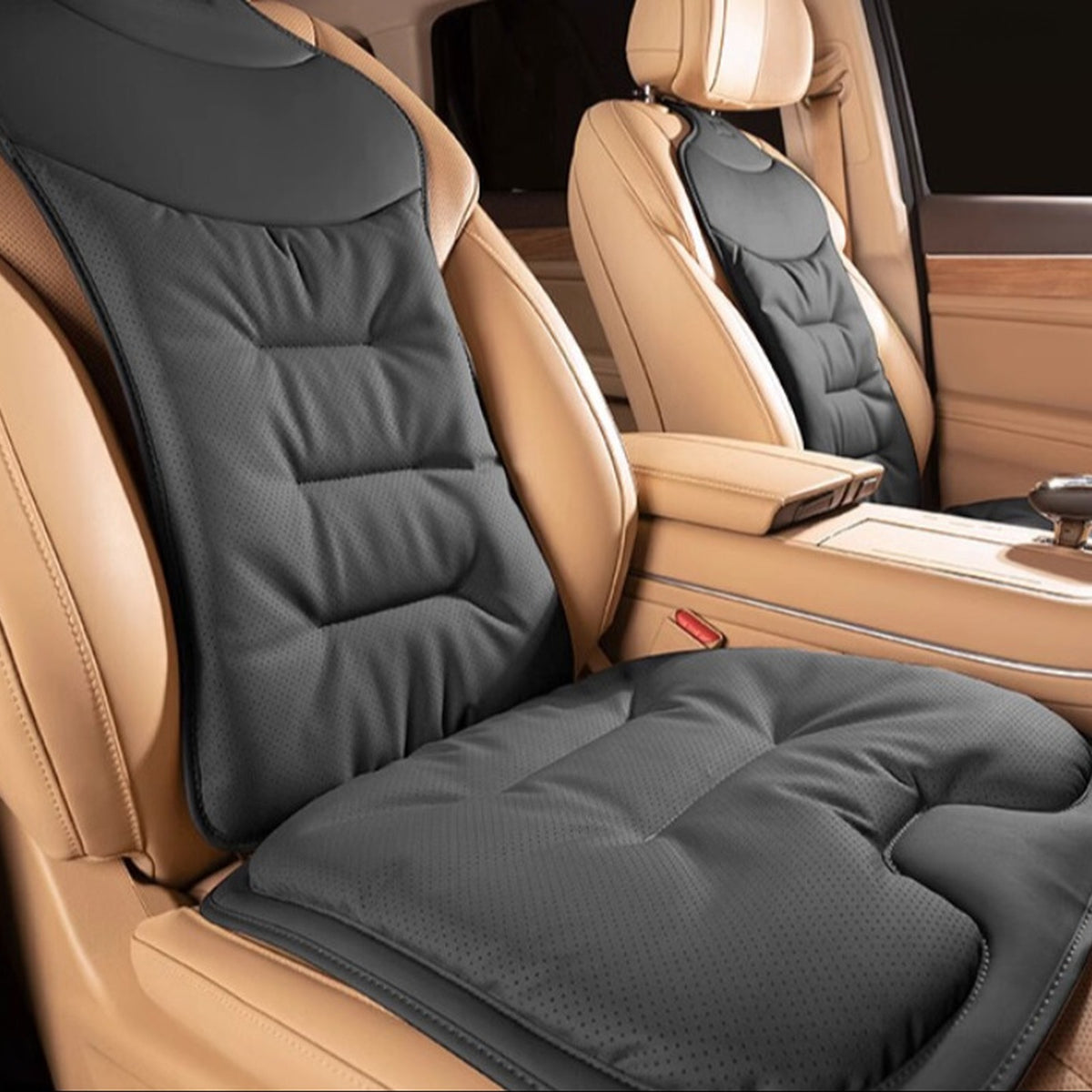 Cojín ergonómico para asiento de coche con soporte lumbar