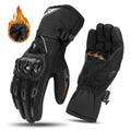 COLDARMOR – Guantes de moto de invierno impermeables con protección aislante