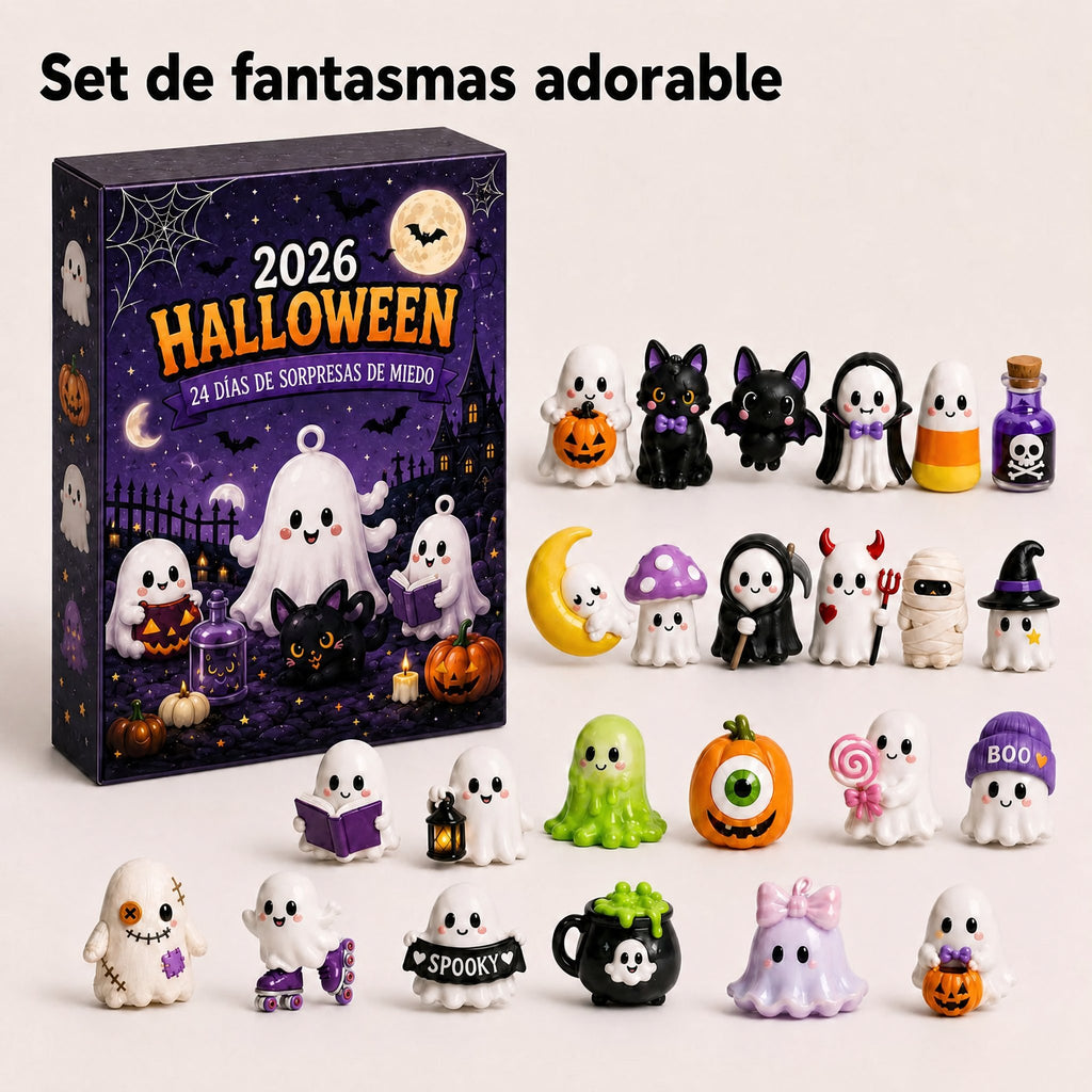 Colección Calendario Misterioso de Halloween de 24 Días