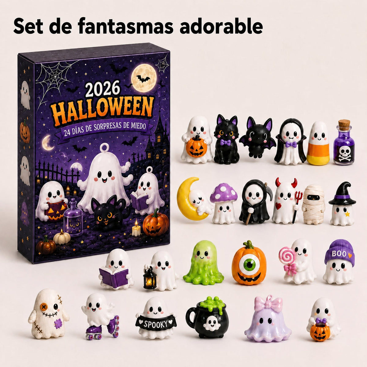 Colección Calendario Misterioso de Halloween de 24 Días