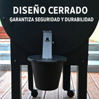 Colector mejorado de grasa para parrilla