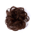 Coletero Moño Despeinado de Pelo Postizo