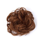 Coletero Moño Despeinado de Pelo Postizo
