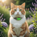 Collar antipulgas e impermeable unisex para mascotas