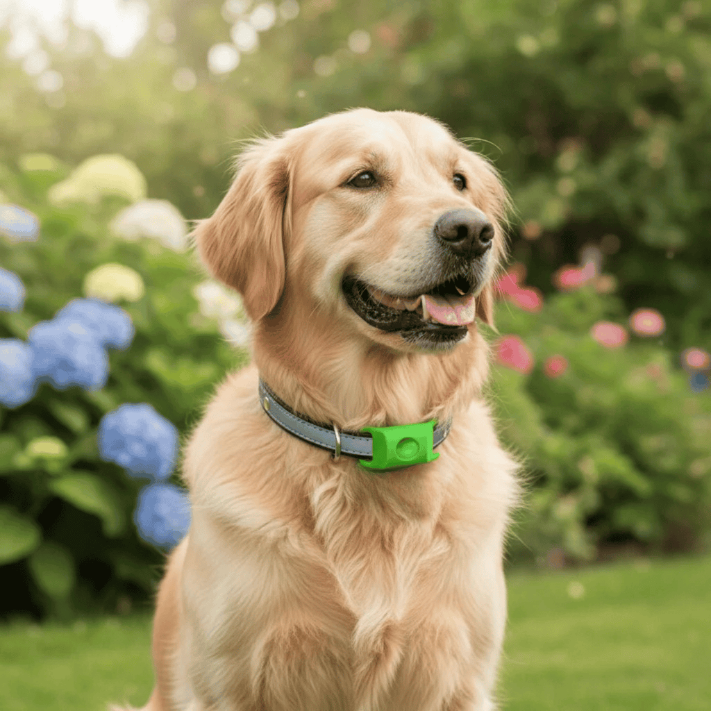 Collar antipulgas e impermeable unisex para mascotas