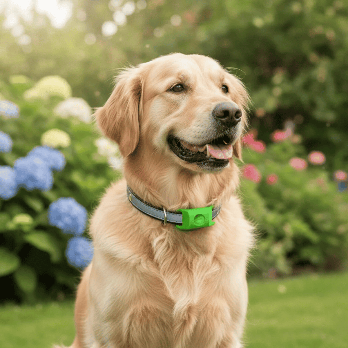 Collar antipulgas e impermeable unisex para mascotas