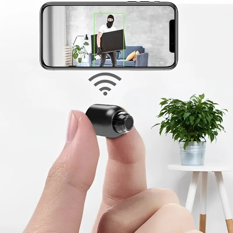 Mini cámara de seguridad inalámbrica 1080P HD para vigilancia del hogar