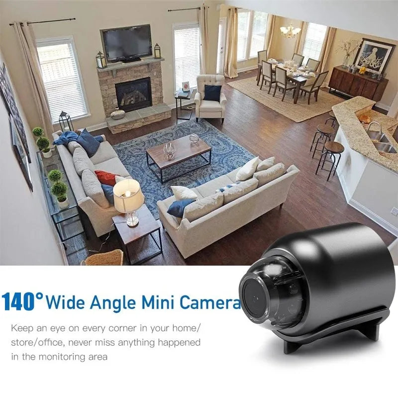 Mini cámara de seguridad inalámbrica 1080P HD para vigilancia del hogar