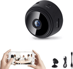 Cámara de seguridad HD compacta con visión nocturna y control remoto mediante aplicación
