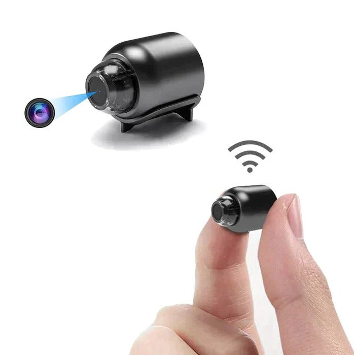 Cámara de seguridad WiFi HD compacta para el hogar y las mascotas