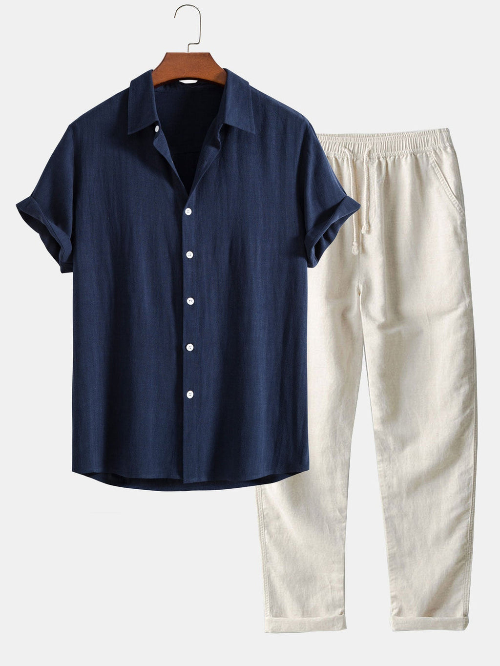Conjunto de hombre con look veraniego