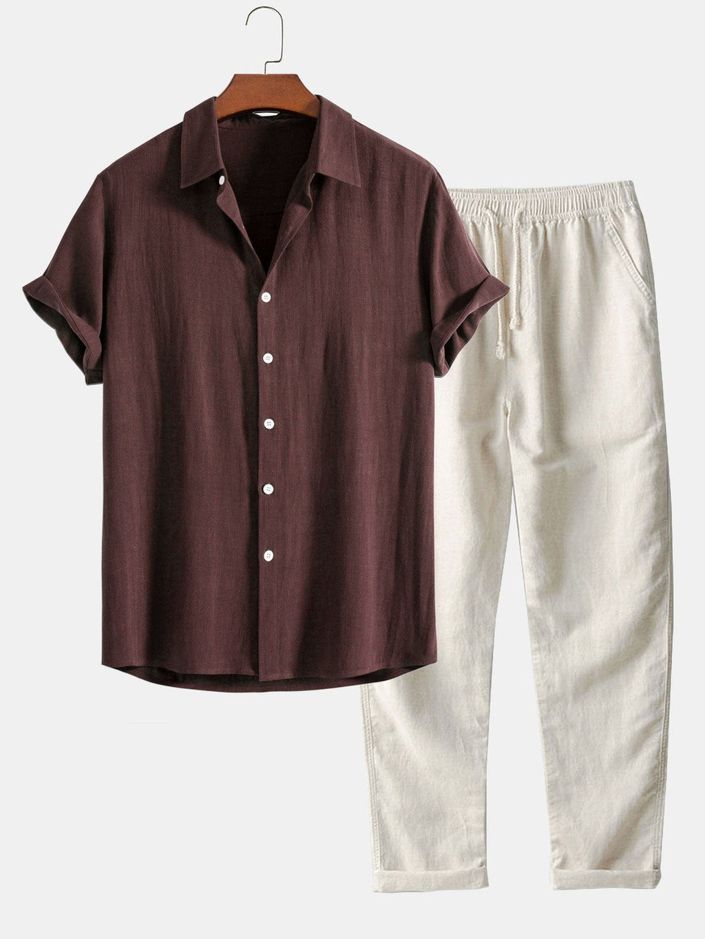 Conjunto de hombre con look veraniego