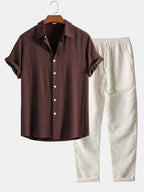 Conjunto de hombre con look veraniego