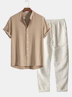 Conjunto de hombre con look veraniego
