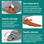 Cortaúñas para perros con luz de seguridad y sensor
