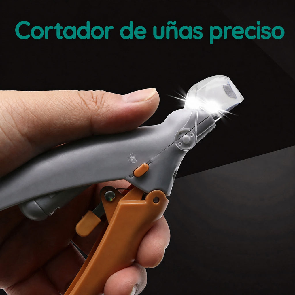 Cortaúñas para perros con luz de seguridad y sensor
