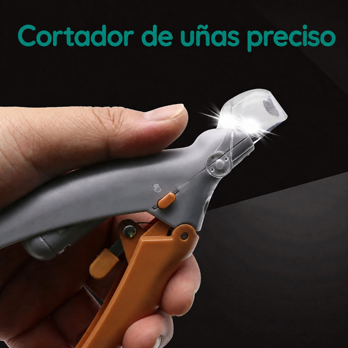 Cortaúñas para perros con luz de seguridad y sensor