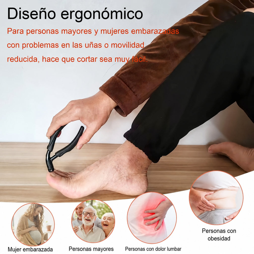 Cortaúñas profesional para pies – Fuerte y cómodo