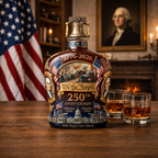 Decantador de whisky decorativo de cristal sin plomo