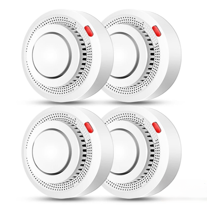 Detector de humo y calor con alarma de incendio WiFi inteligente