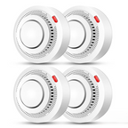 Detector de humo y calor con alarma de incendio WiFi inteligente