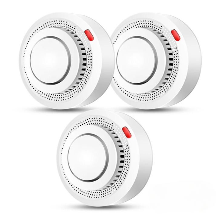 Detector de humo y calor con alarma de incendio WiFi inteligente