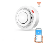Detector de humo y calor con alarma de incendio WiFi inteligente