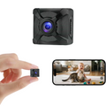 Mini cámara de seguridad inalámbrica 4K con detección de movimiento y batería recargable