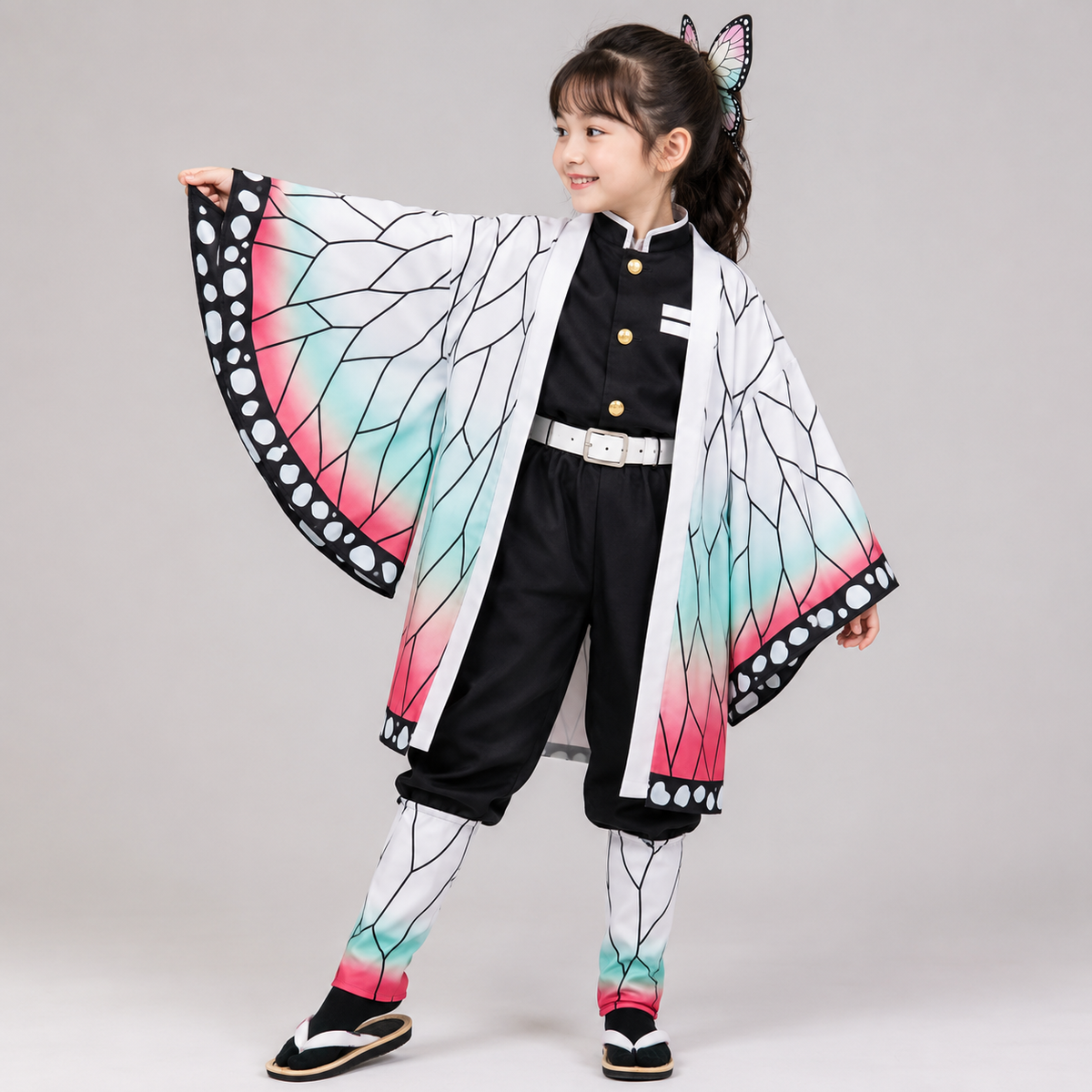 Disfraz de Halloween kimono anime con espada para cosplay