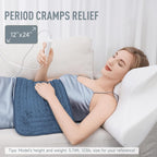 Almohadilla térmica eléctrica unisex para alivio localizado del dolor