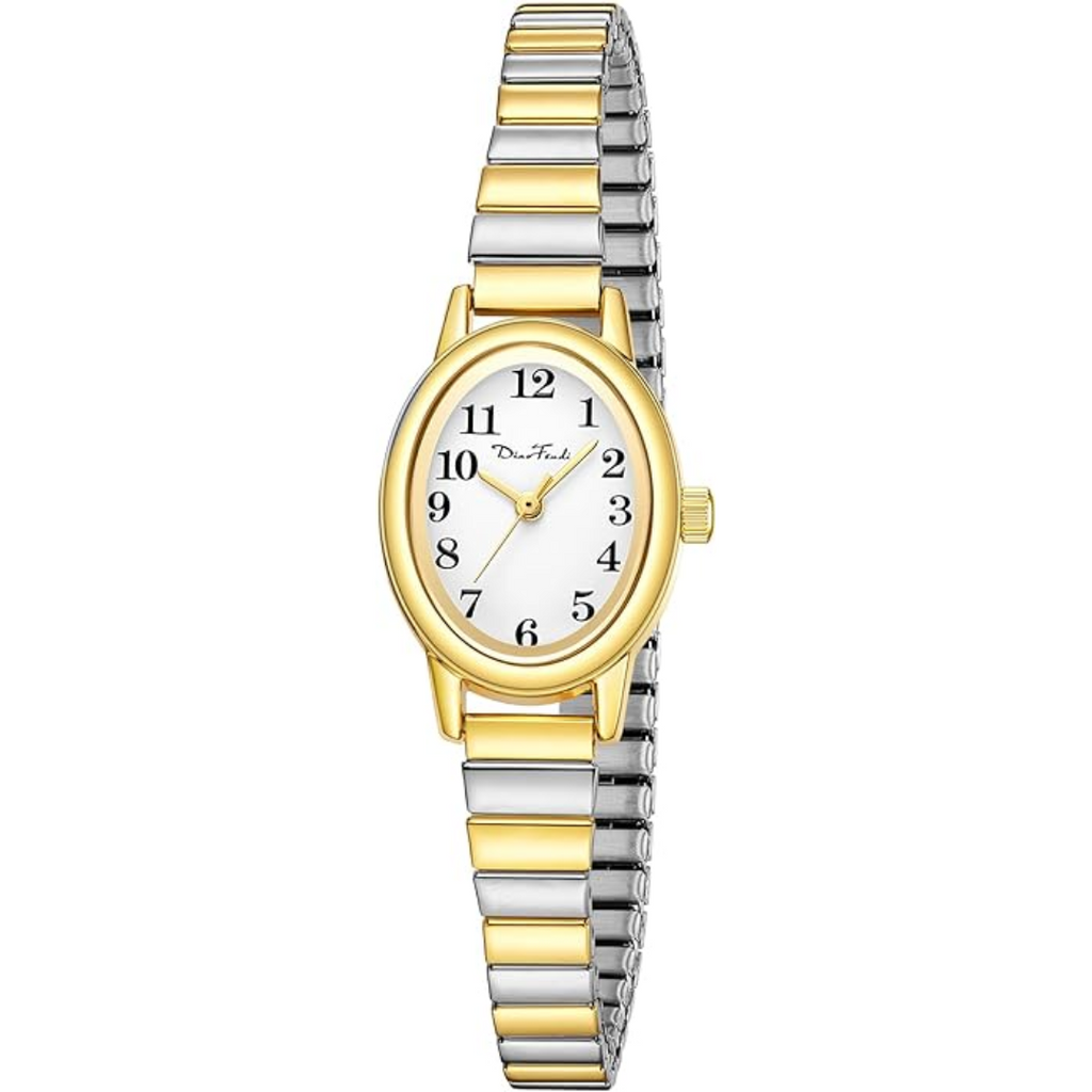 Elegante reloj analógico pequeño para mujer