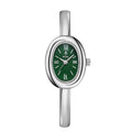 Elegante reloj esclava ovalado: moderno y clásico