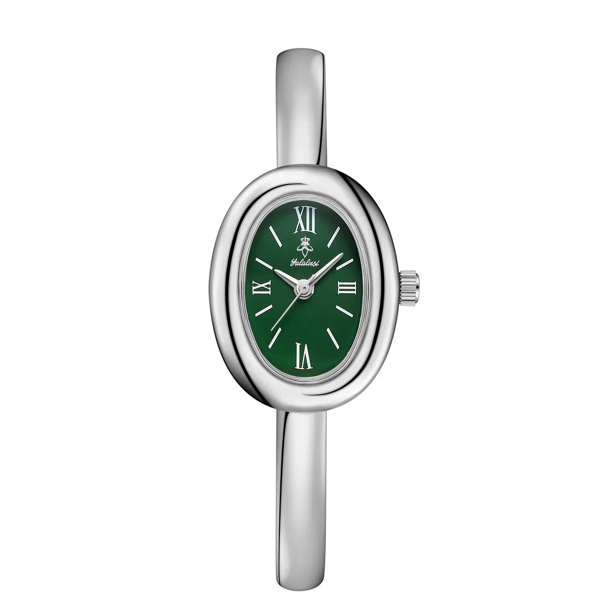 Elegante reloj esclava ovalado: moderno y clásico