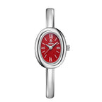 Elegante reloj esclava ovalado: moderno y clásico