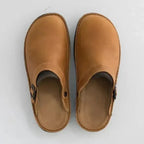 Zuecos cómodos sin cordones para mujer, elegantes y resistentes
