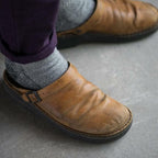 Zuecos cómodos sin cordones para mujer, elegantes y resistentes